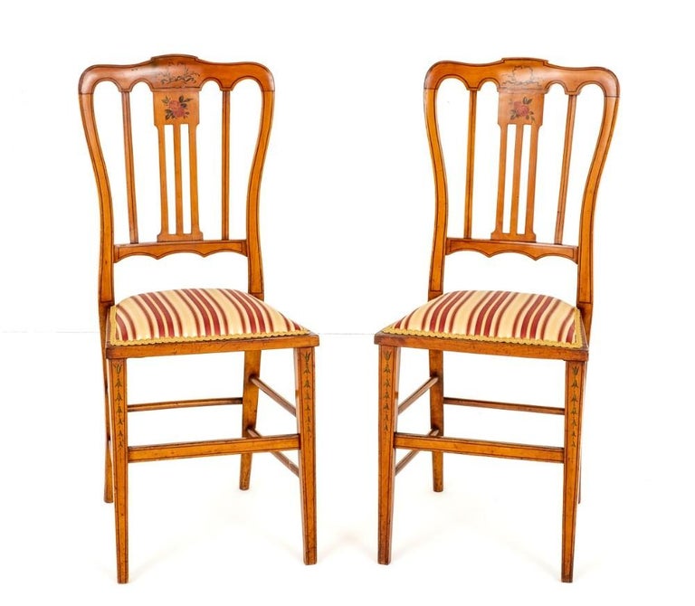 Pair of bedroom chairs hot sale
