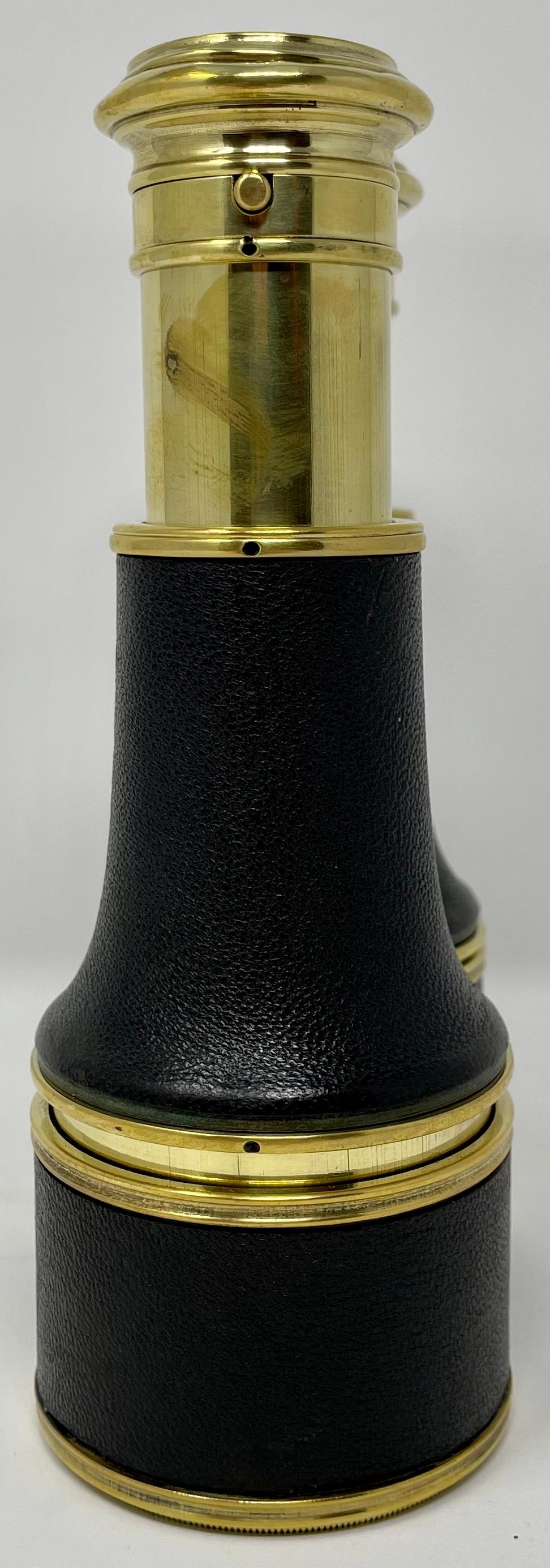 brass binoculars antique
