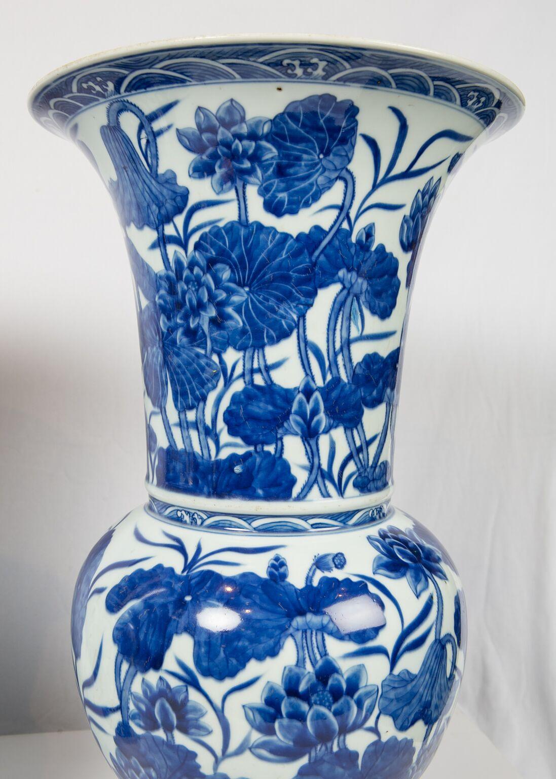 blue and white vases hobby lobby