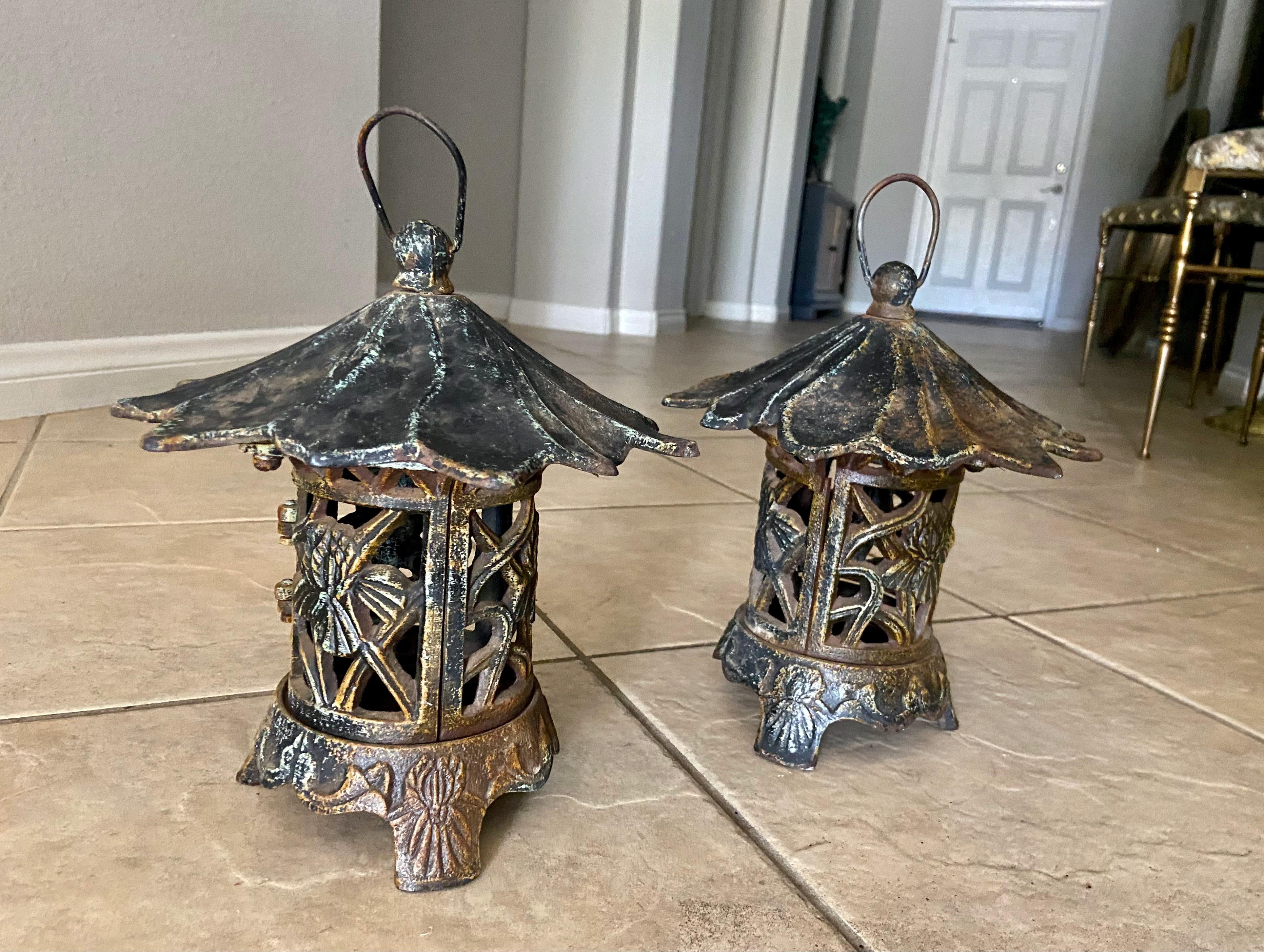 cast iron lanterns