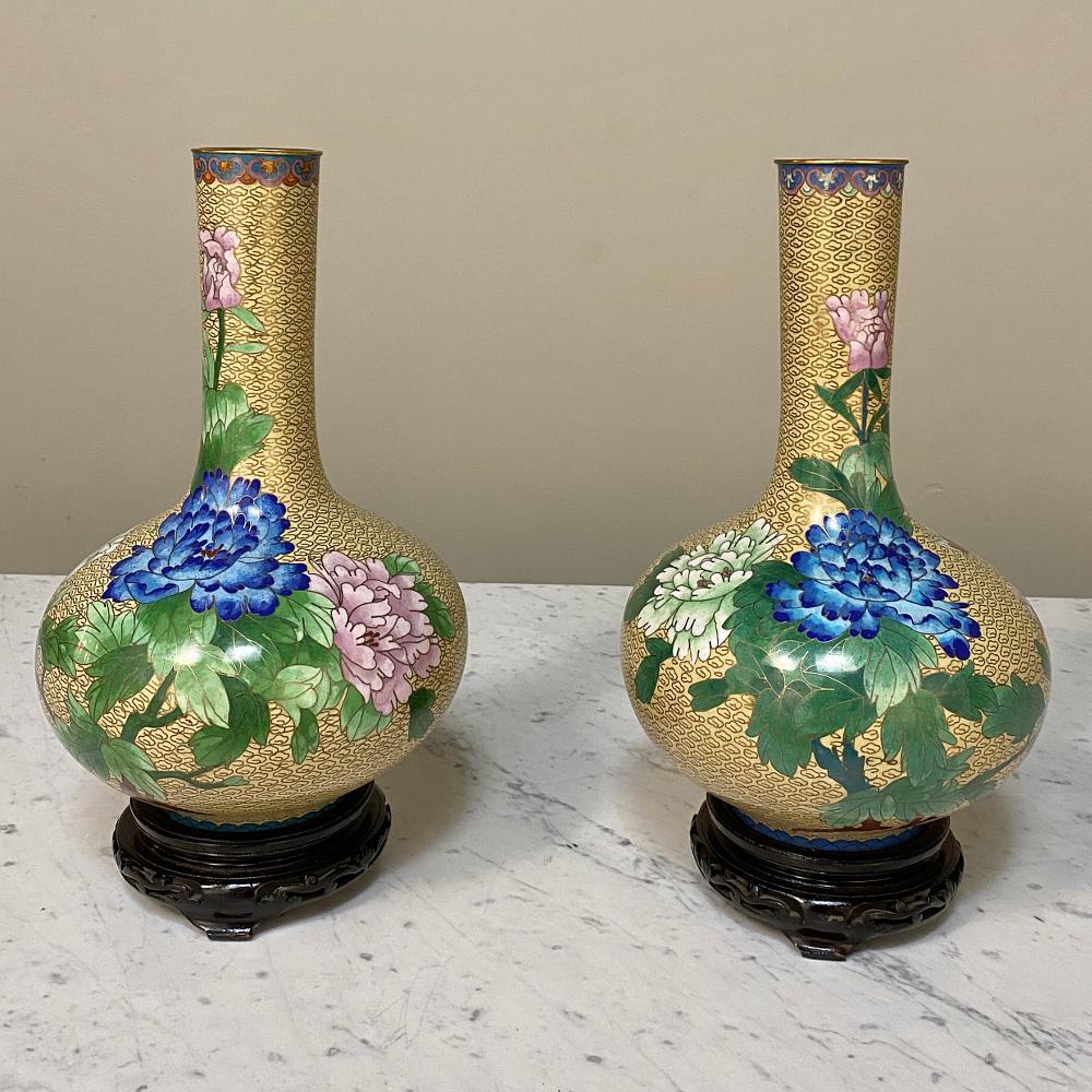 cloisonne vase antique