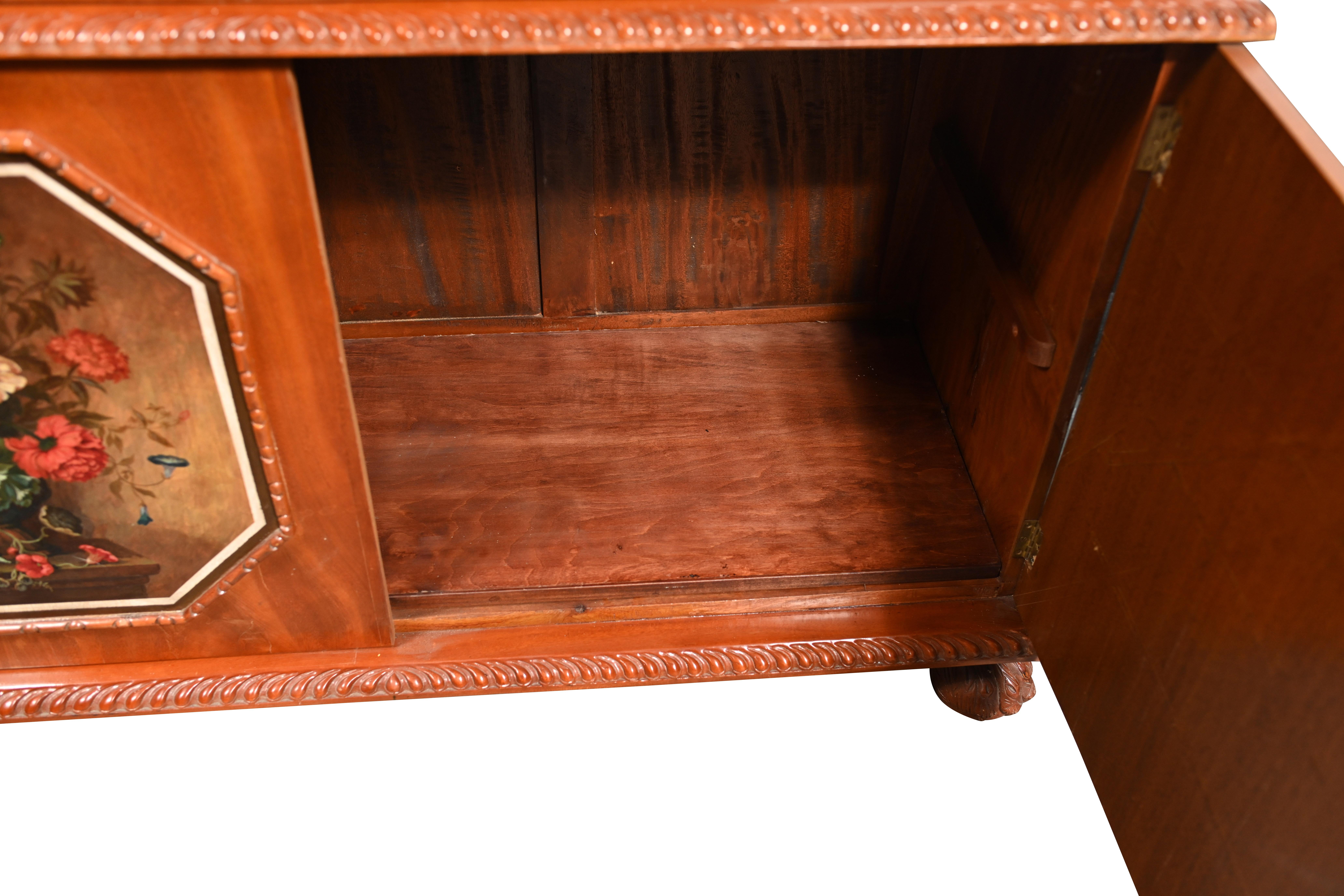 Coppia di vetrine antiche, librerie Chippendale con ante in vetro in legno di raso in vendita 13