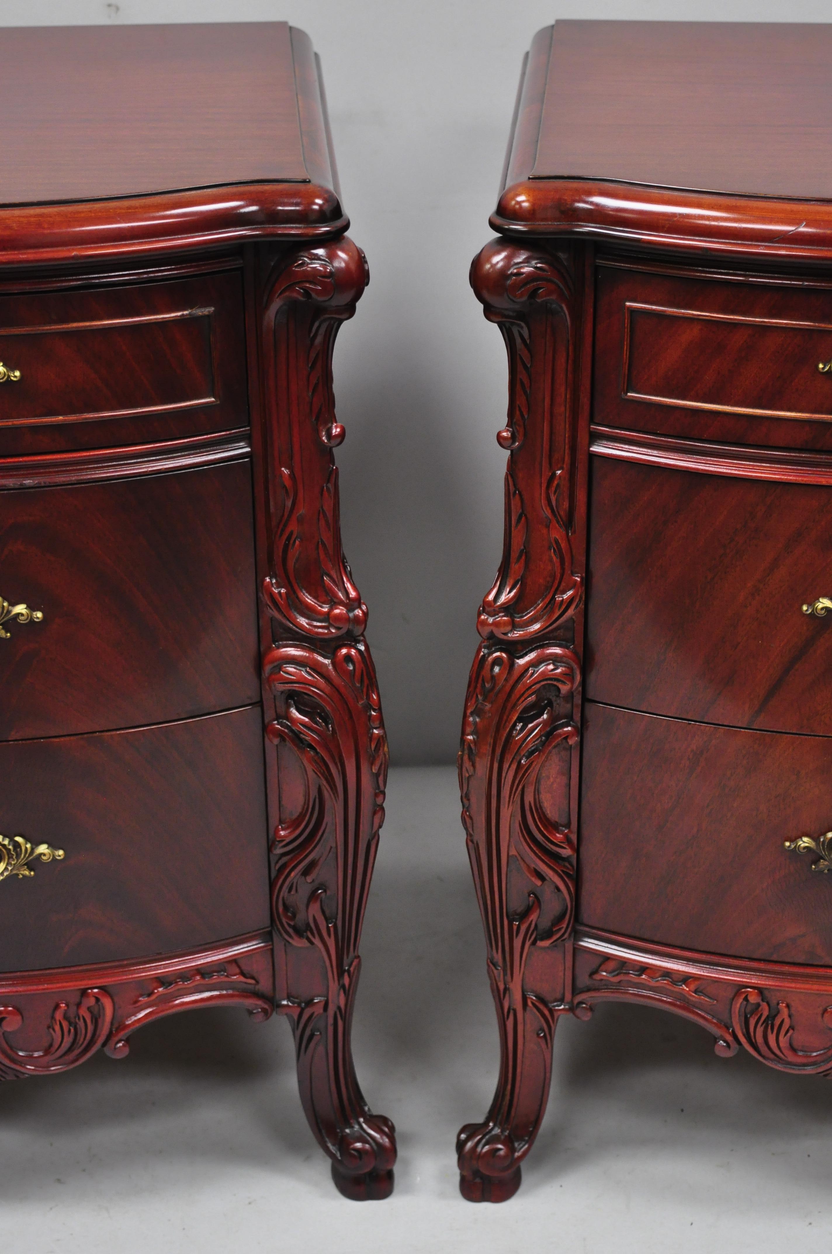 antique mahogany nightstands