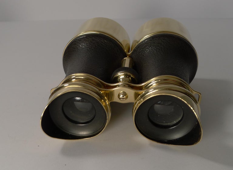 Pair of Antique French Binoculars, "Pilote" by Iris, Paris, circa 1910
