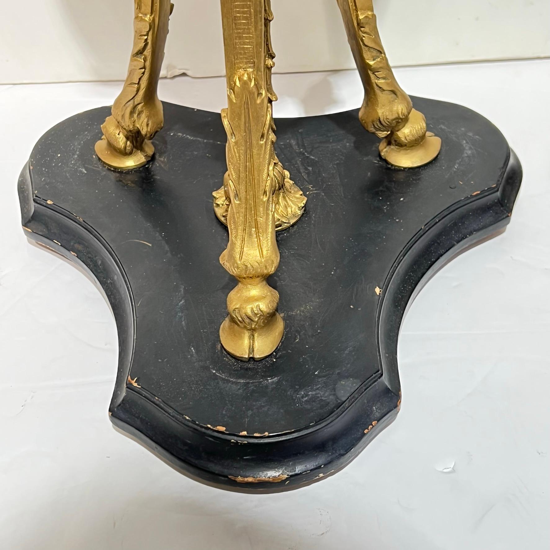 20th Century Pair Antique French Bronze and Marble Atheniennes in Louis XVI Style For Sale