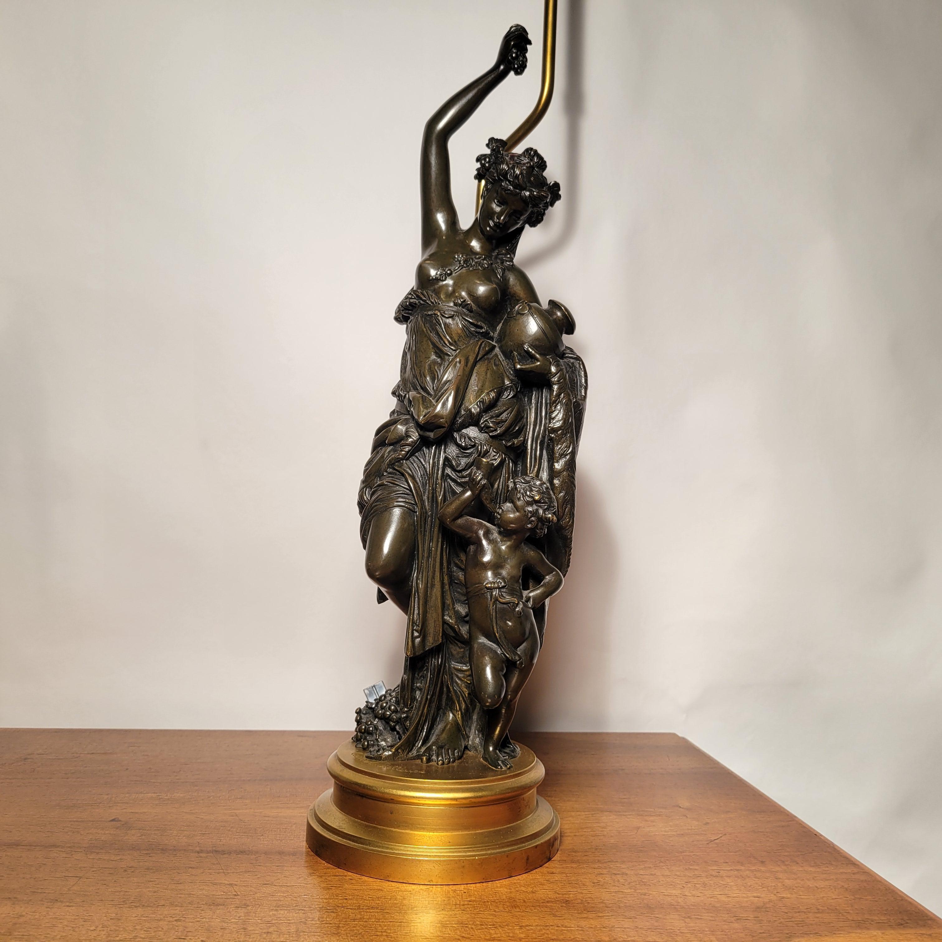 Paire d'anciens bronzes figuratifs français 