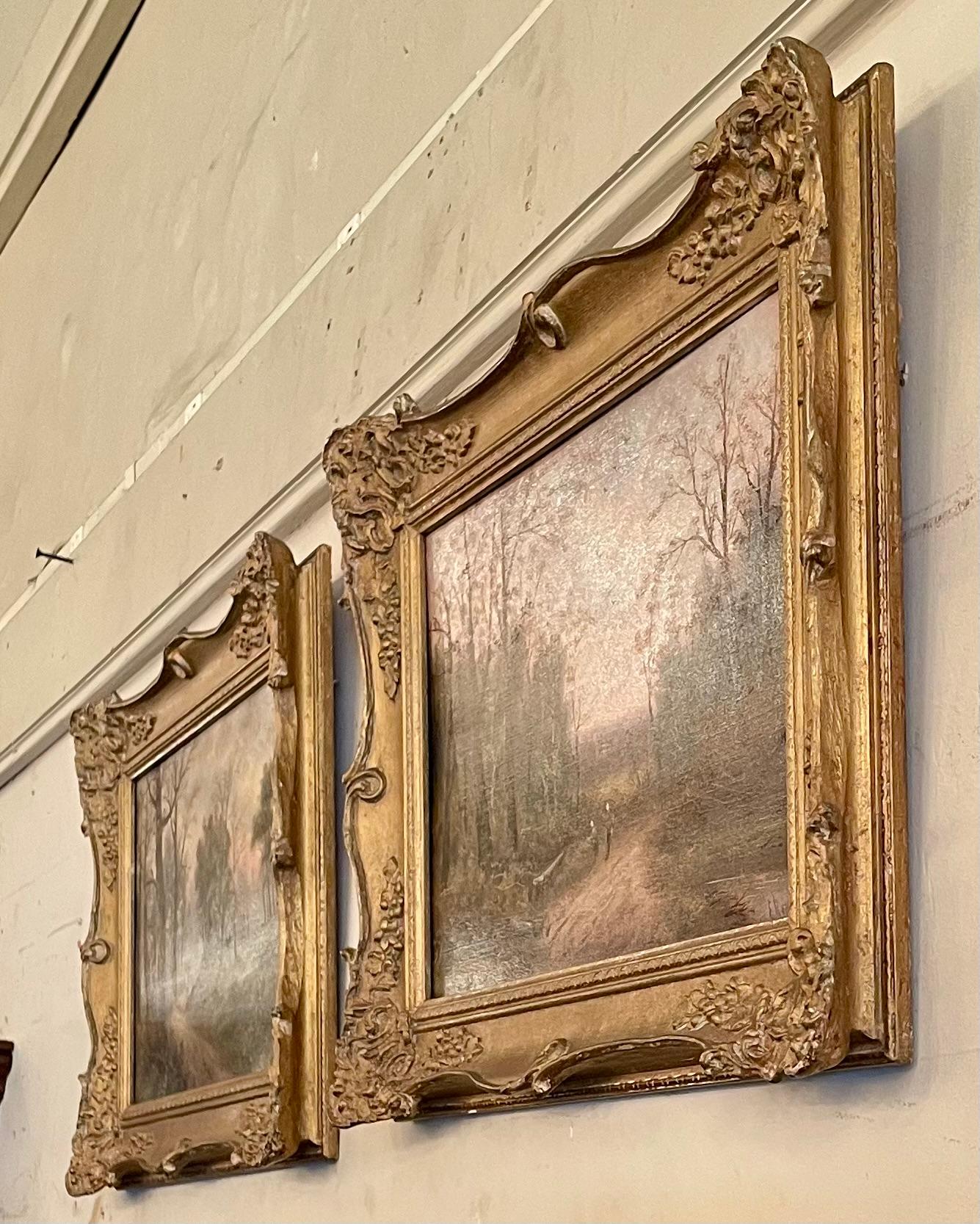 Pair Antique French 