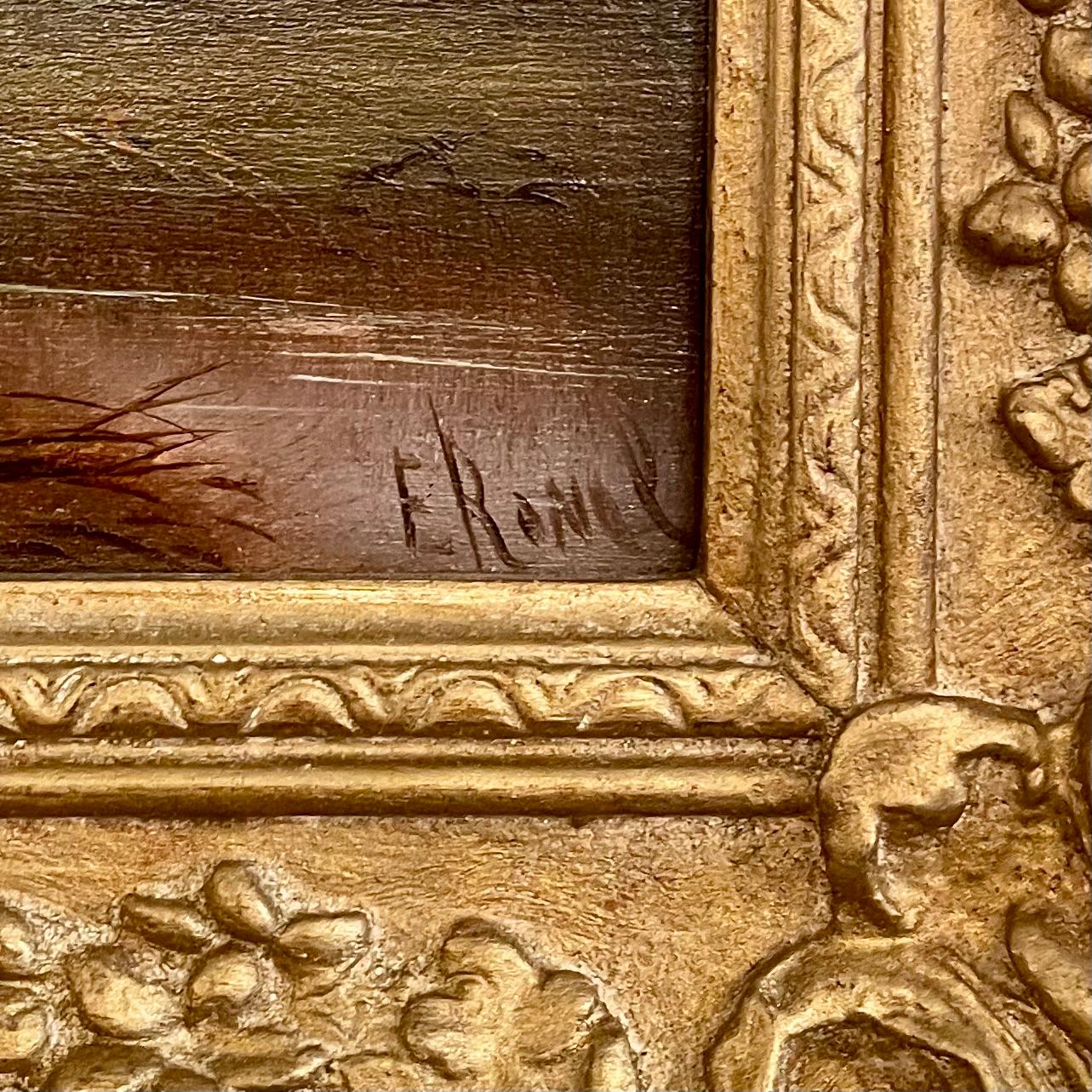 Pair Antique French 