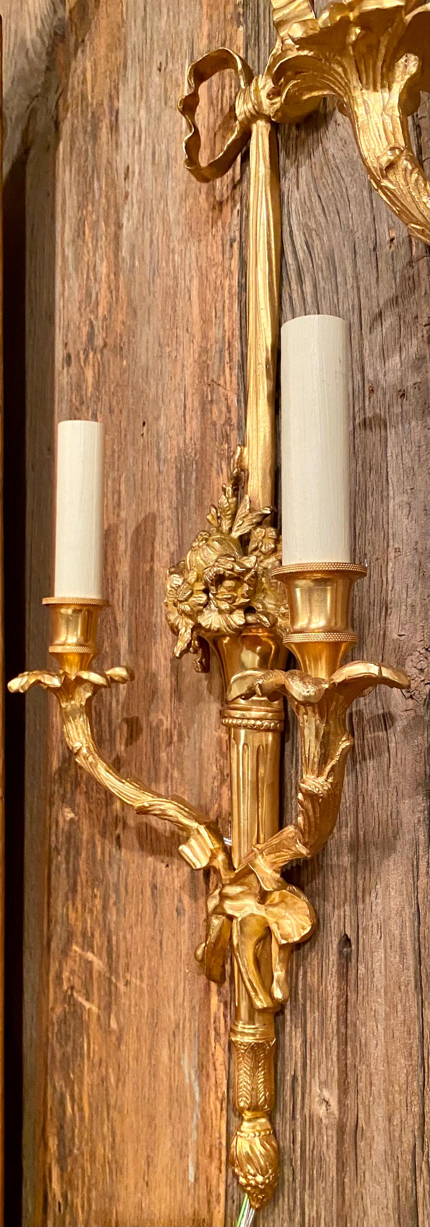 antique french wall sconces