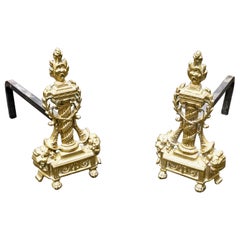 Metal Andirons