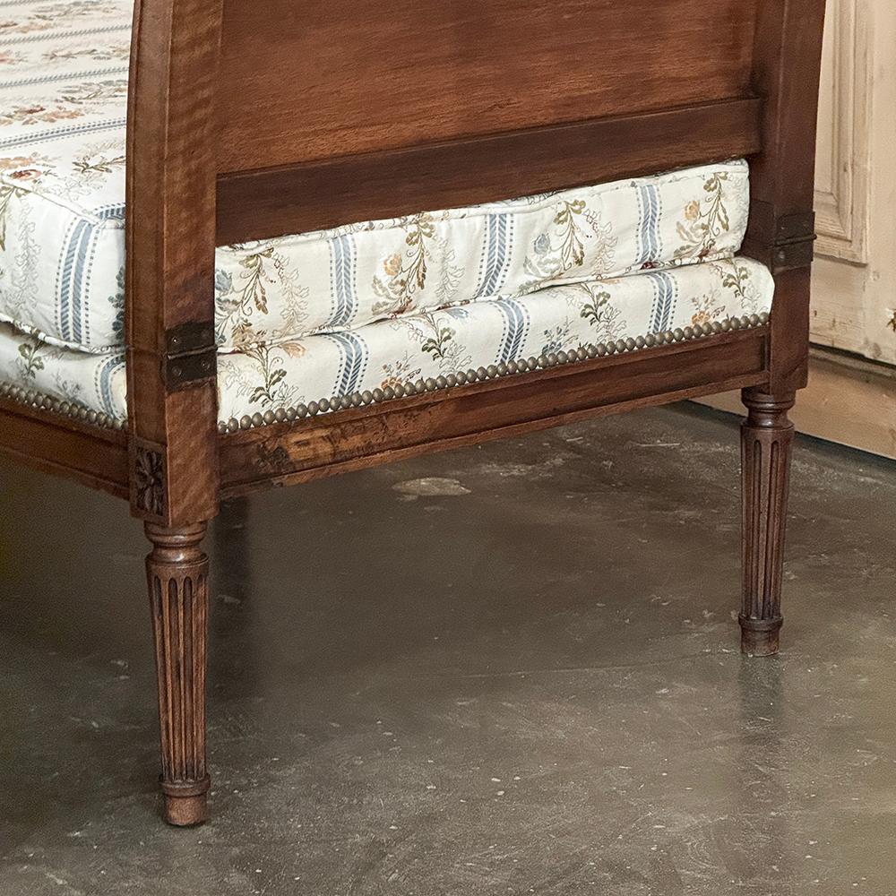 Par de Camas de Día Neoclásicas Antique French ~ Chaise Lounges en venta 7
