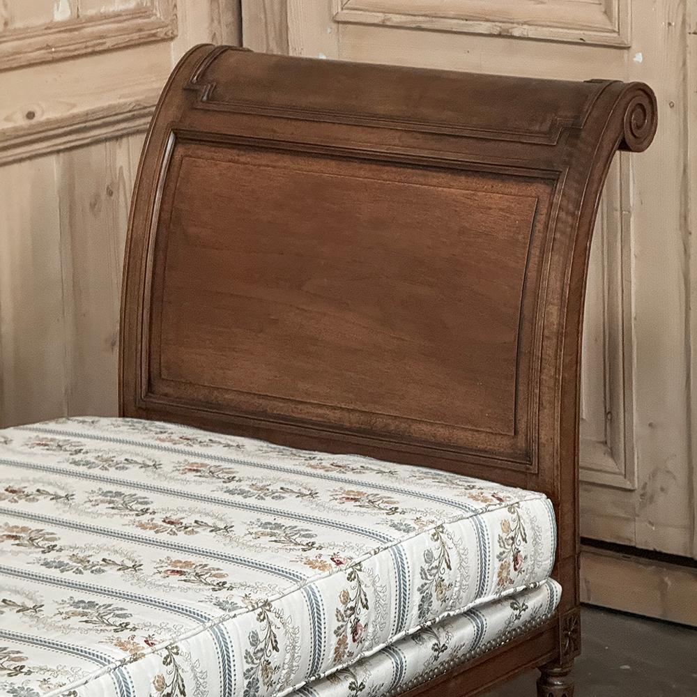 Par de Camas de Día Neoclásicas Antique French ~ Chaise Lounges en venta 10