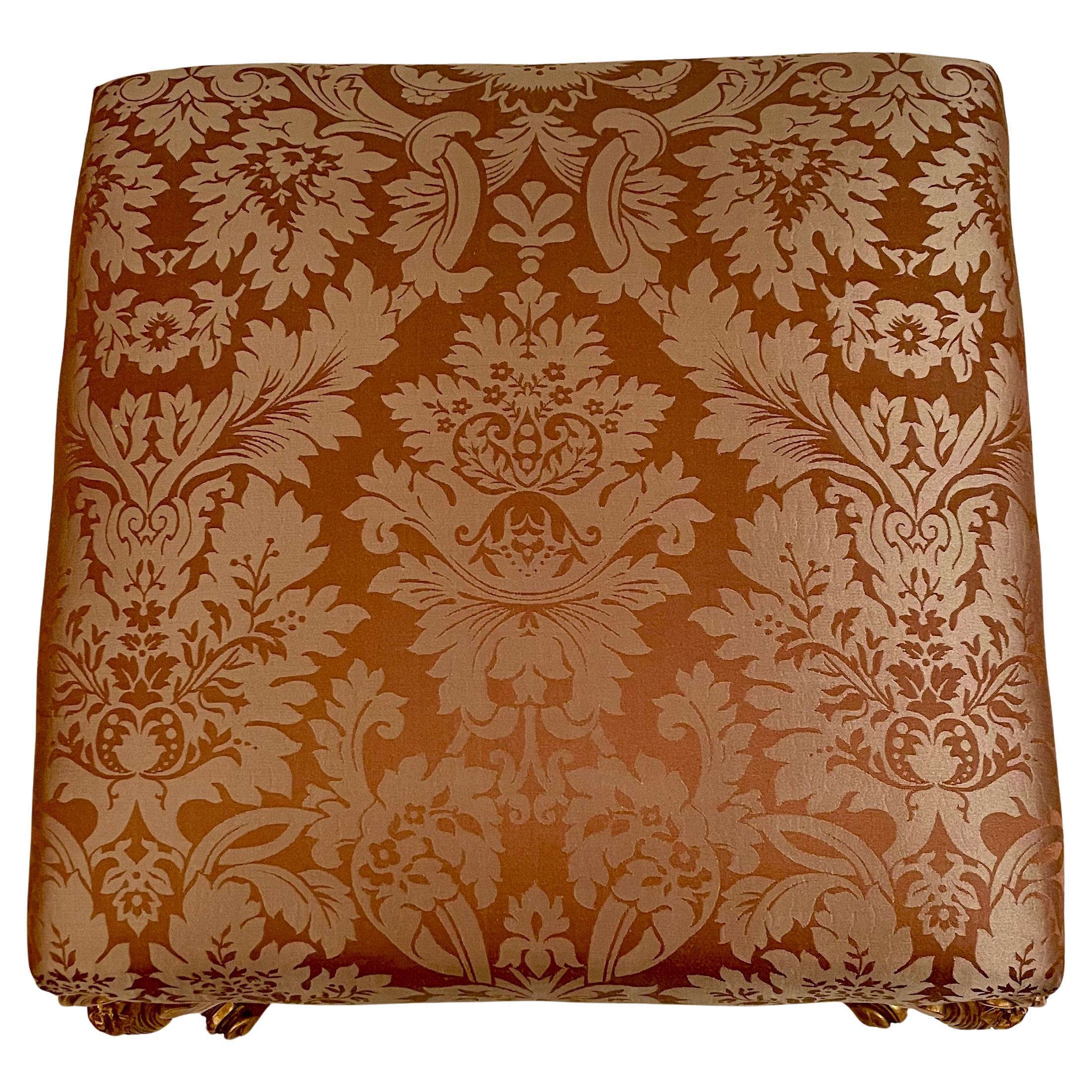 Paire de bancs anciens de la Régence française en or, vers 1875-1885. Bon état - En vente à New Orleans, LA