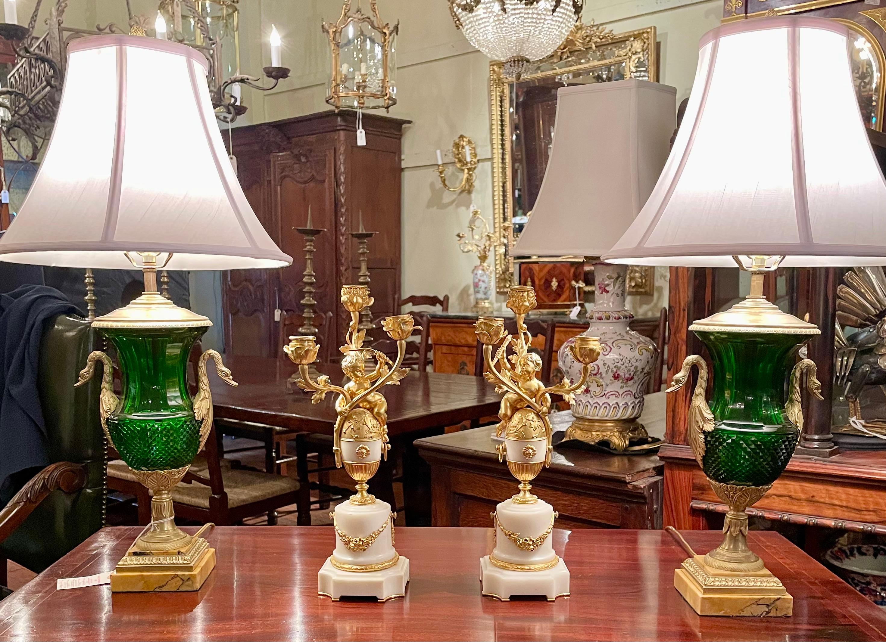 Pair Antique French 