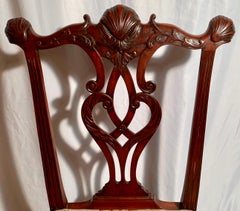 Pair of Antique English Georgian Sidechairs