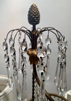 Pair of Antique Girondolles "Baltic Design" Marble Crust, circa 1895-1900