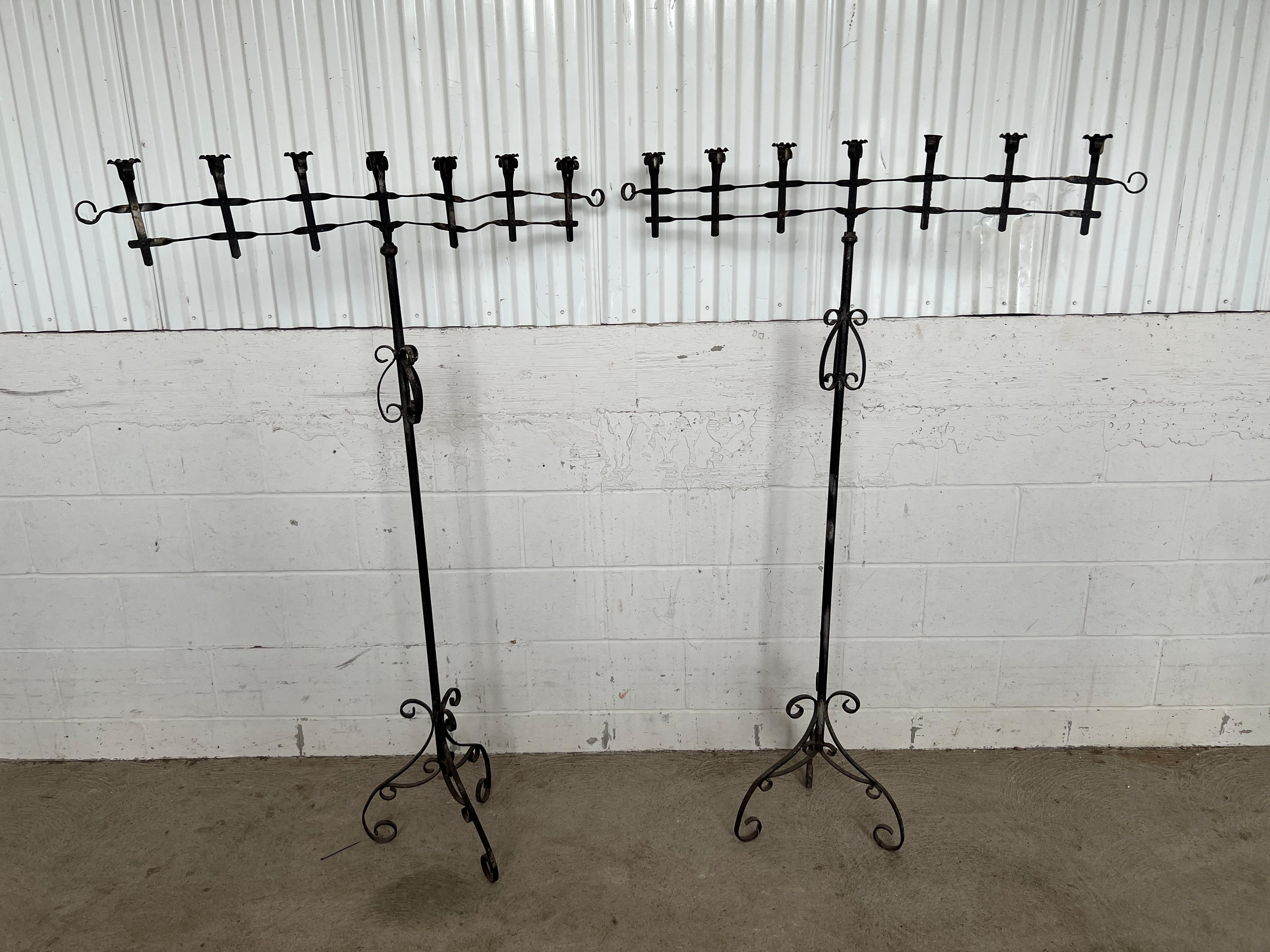 antique floor candelabra