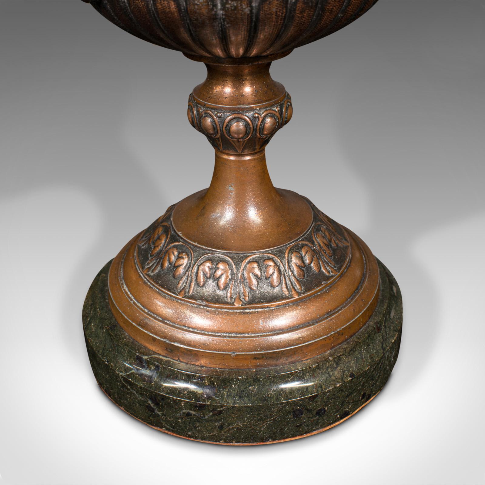 Paire d'urnes Grand Tour italiennes, vase décoratif, goût romain, victorien en vente 6