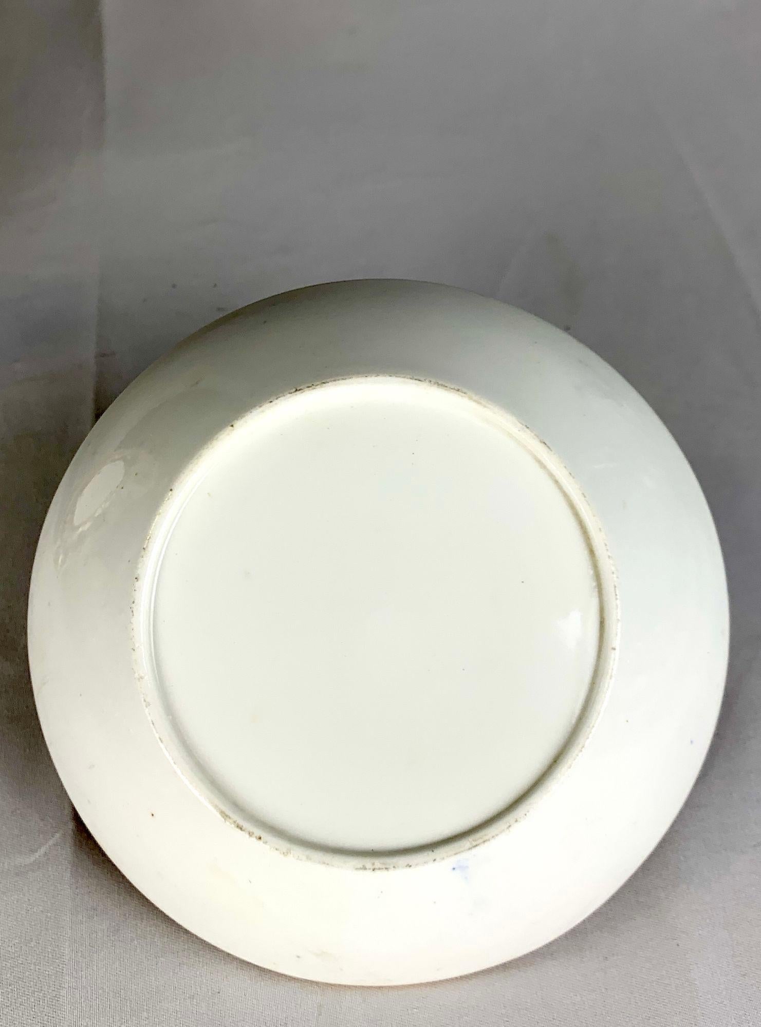 Porcellana Coppia di piattini antichi in Imari Porcelain dipinti a mano da Spode Inghilterra Circa 1820 in vendita