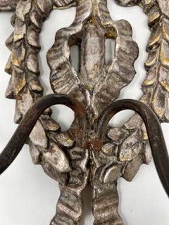 Pair Antique Italian Wall Scones