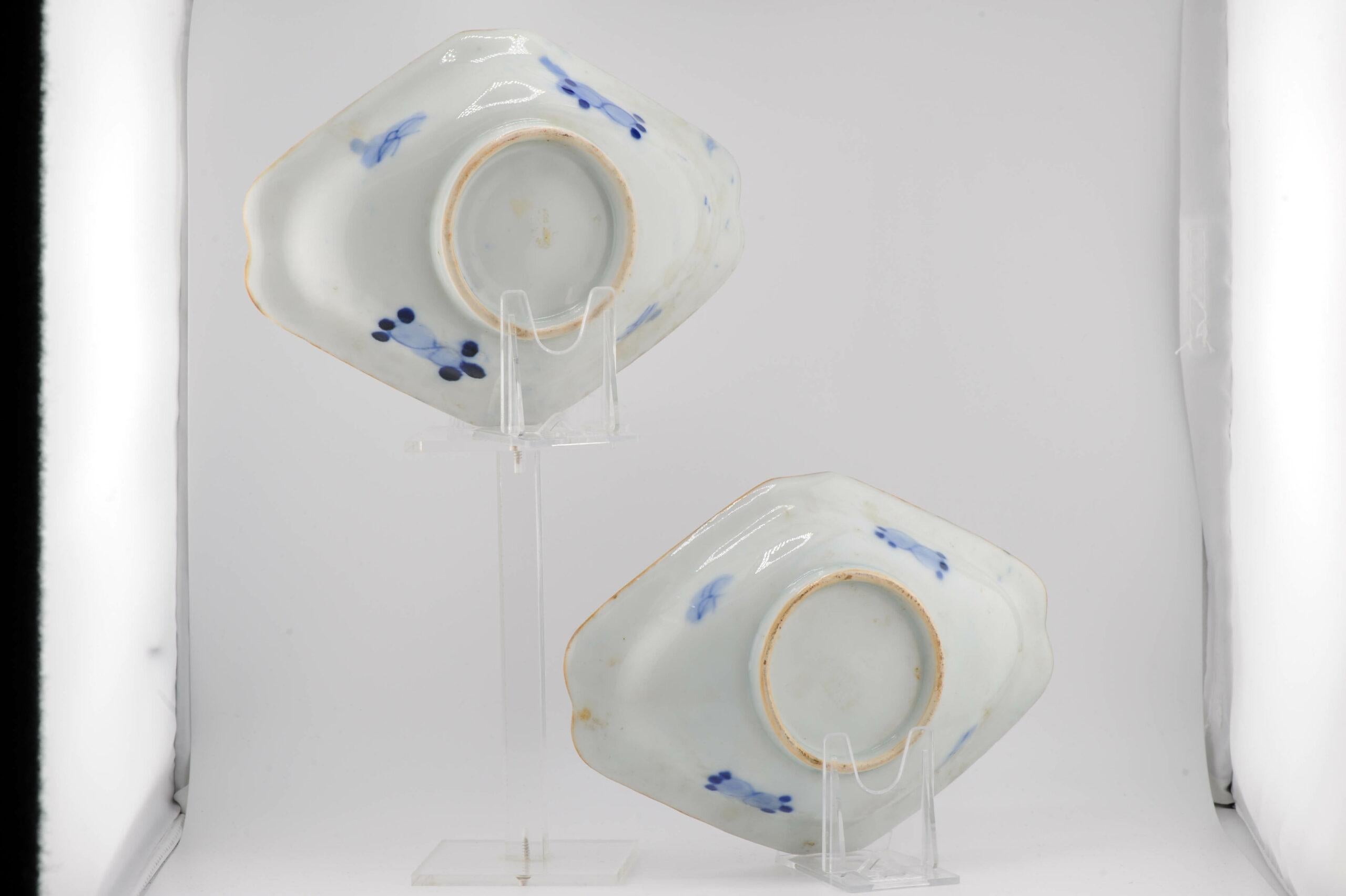 Paire de bols polychromes Meiji Arita en porcelaine japonaise ancienne 19ème siècle en vente 6