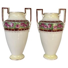 Pair Vintage Keramis Vases