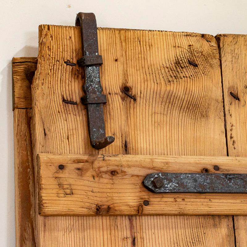 Hungarian Pair of Antique Pine Barn Doors, Perfect For Sliding Doors