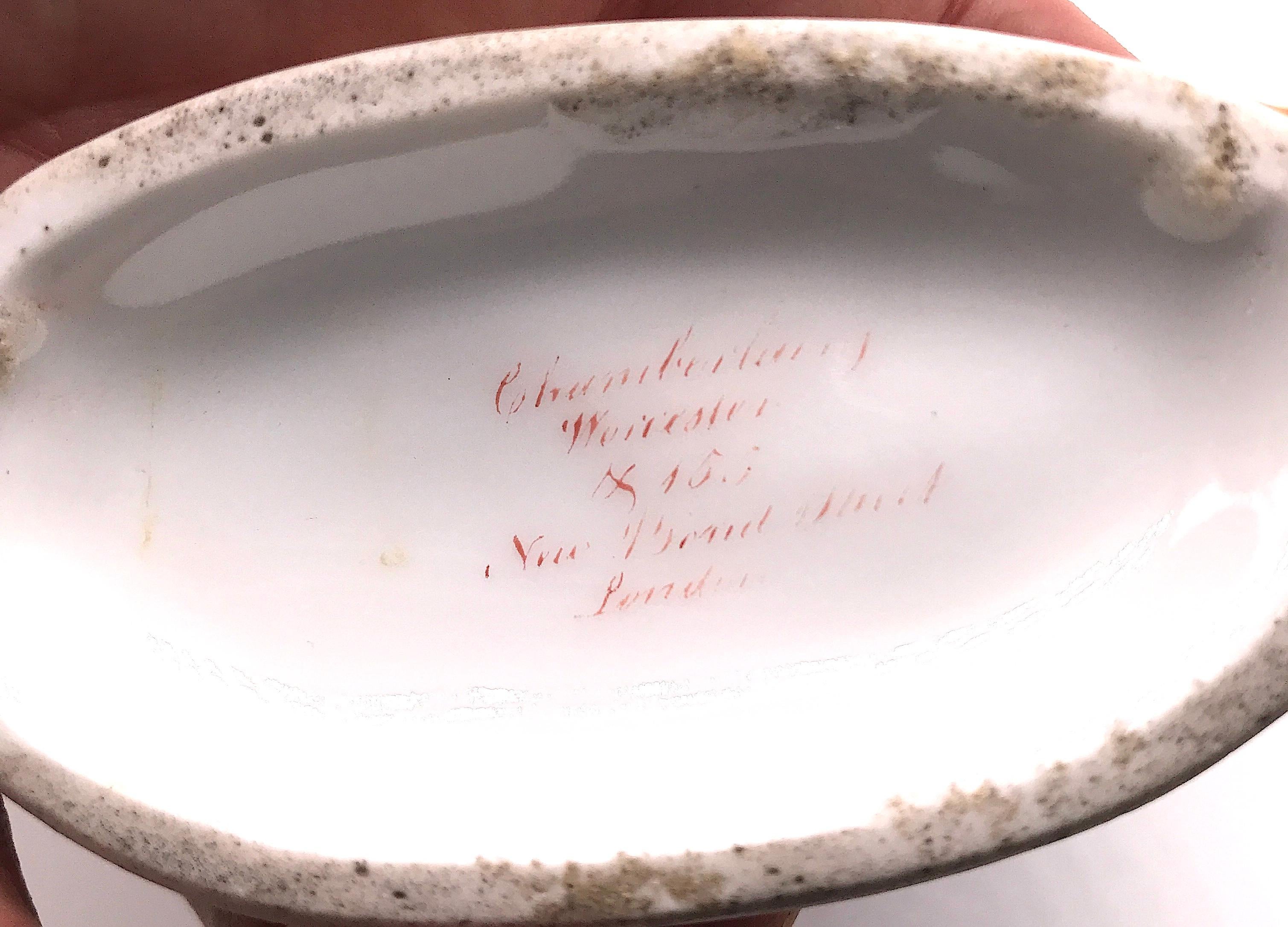 chamberlain worcester porcelain marks