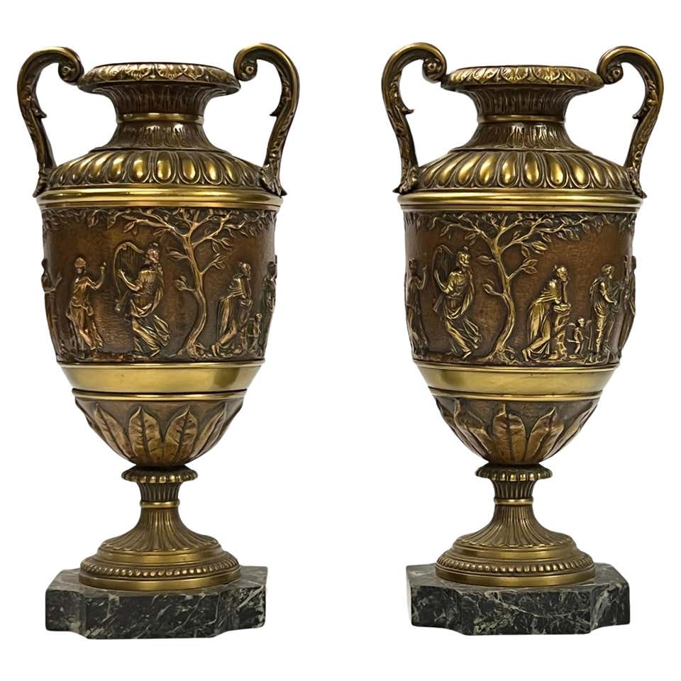 Bronze Flower Vase from Frank Lloyd Wright Collection at 1stDibs