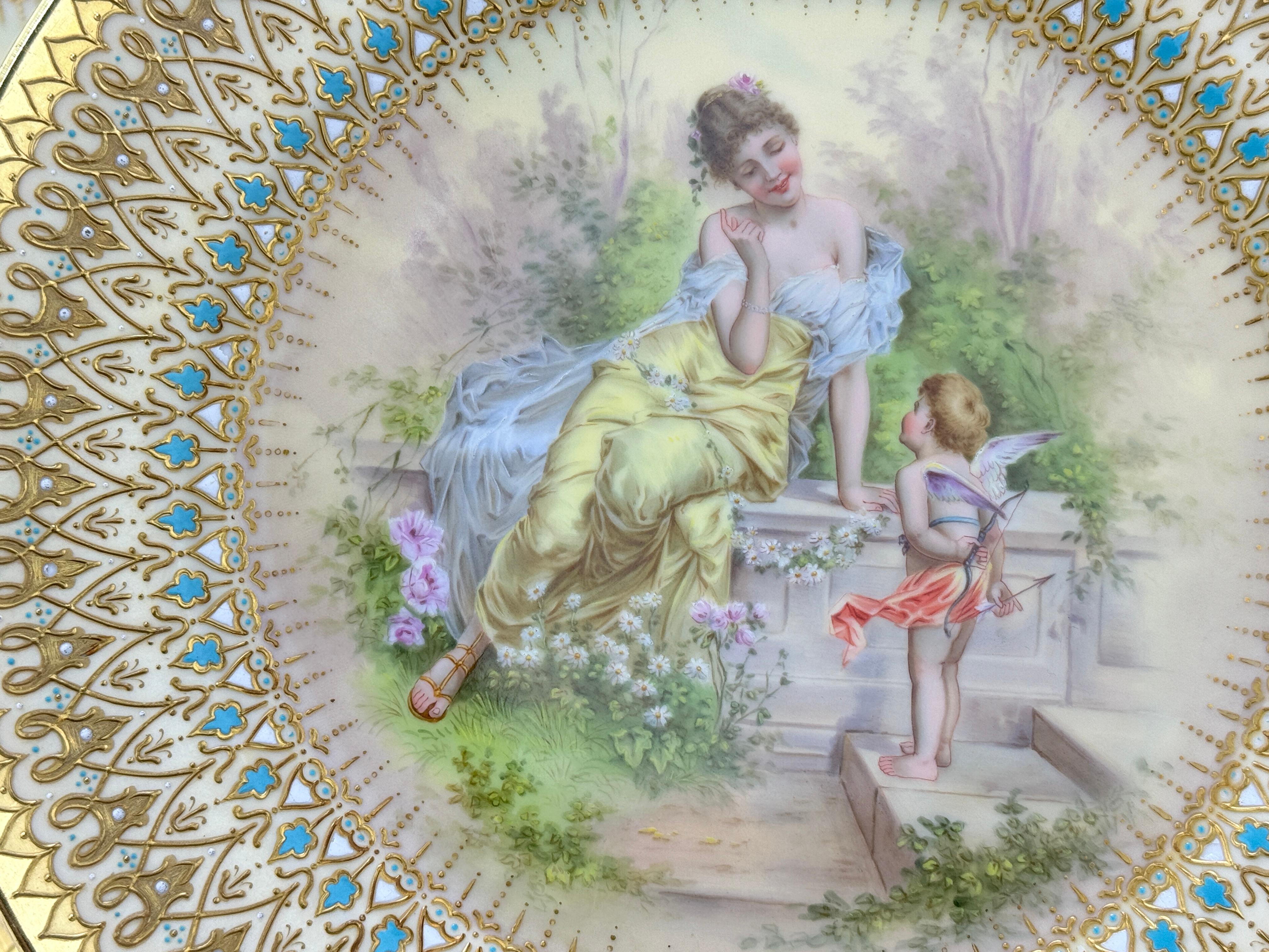 Neoclassical Pair, Antique Royal Vienna 