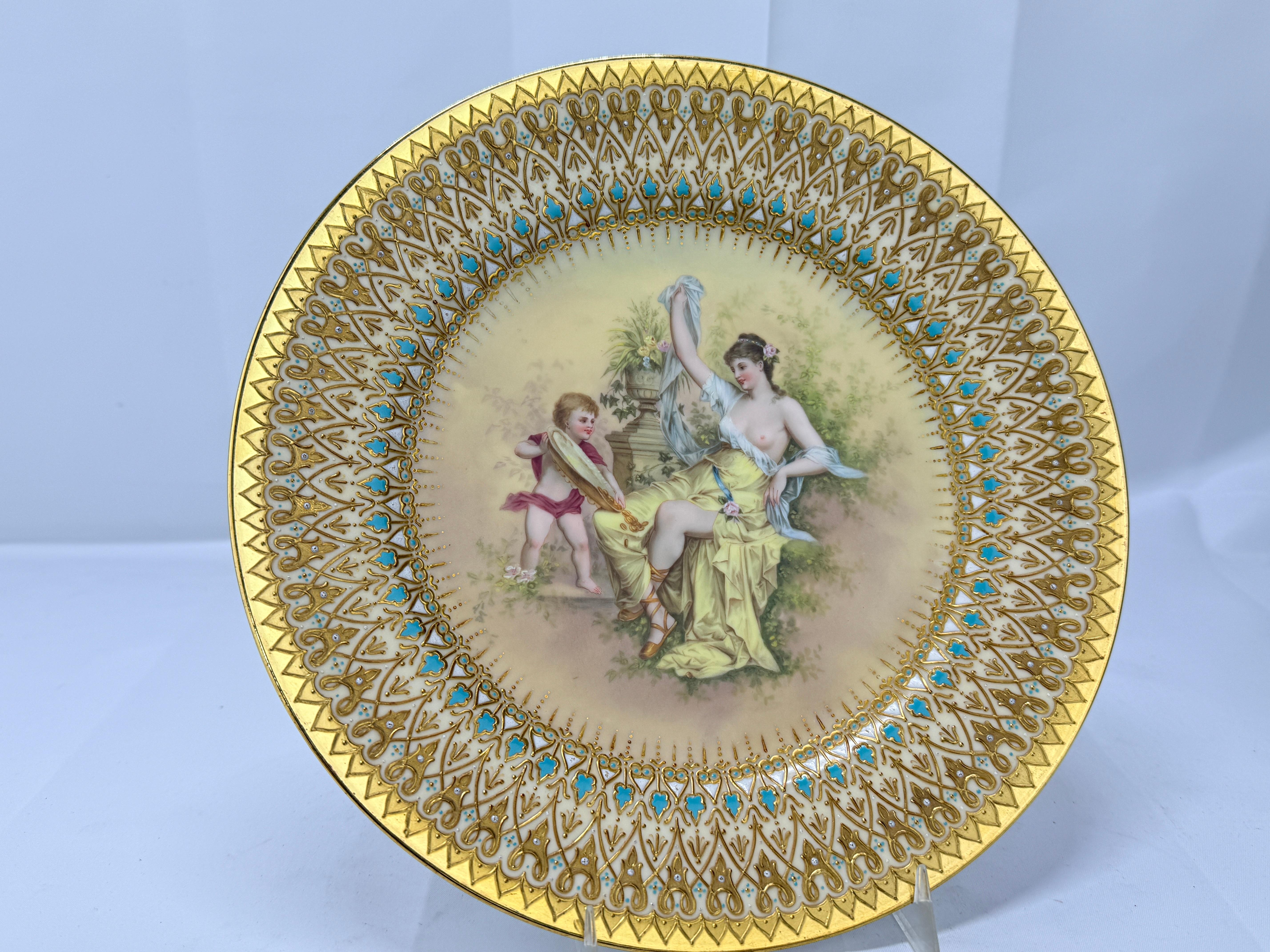 Pair, Antique Royal Vienna 