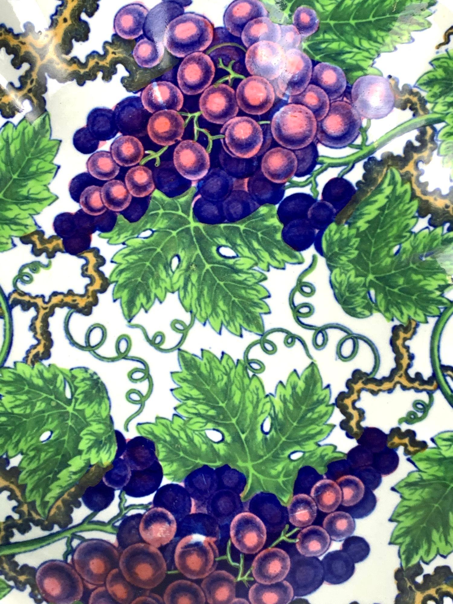 Coppia di piatti antichi Spode con motivo Greene & Greene Inghilterra Circa 1820 in vendita 7