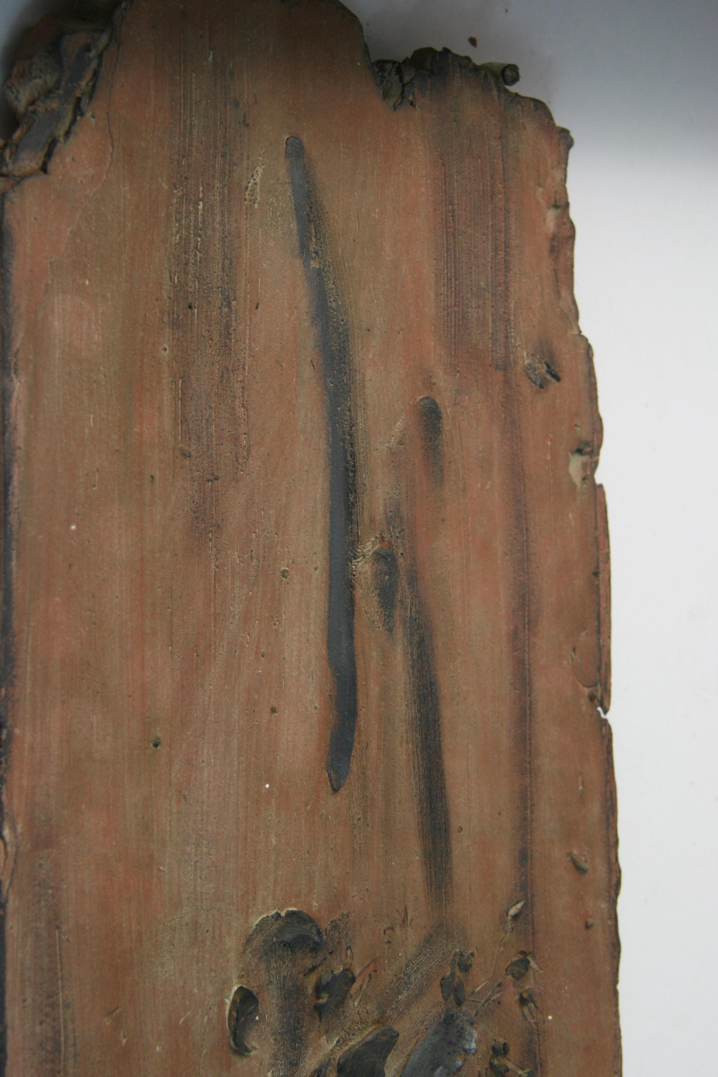 Japanese Pair Antique  Terracotta Wall Panels For Sale 13