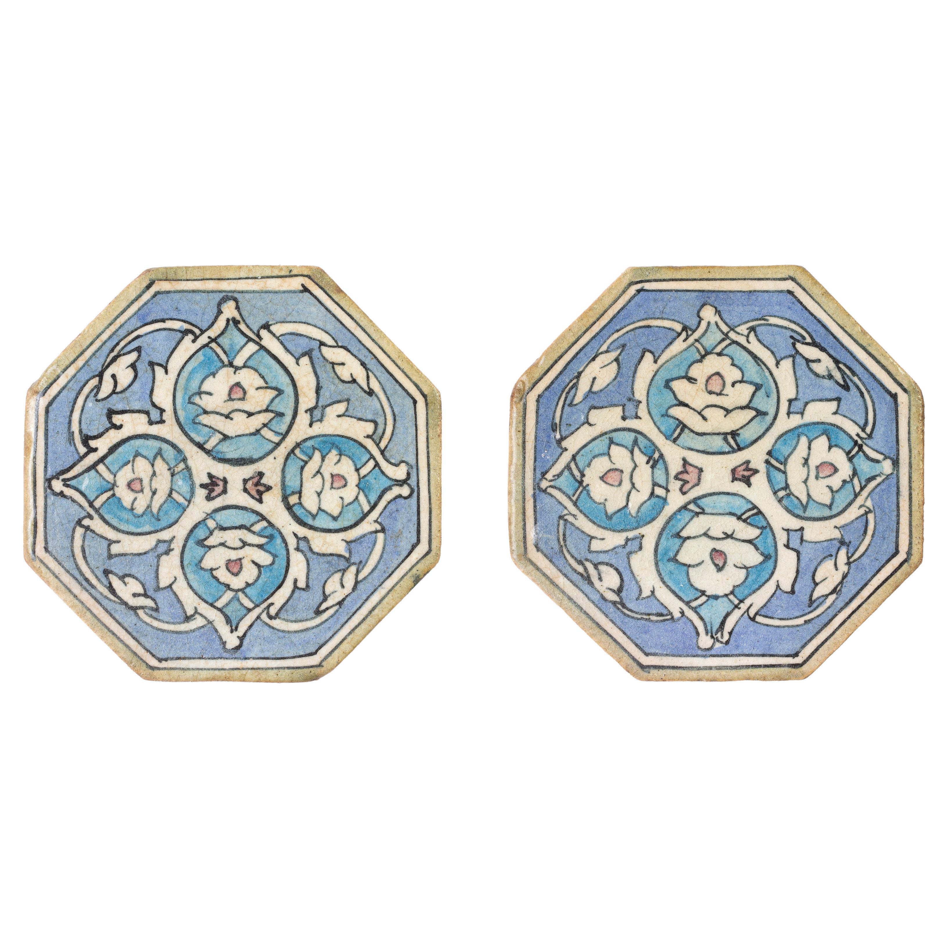 Pair Antique Tiles