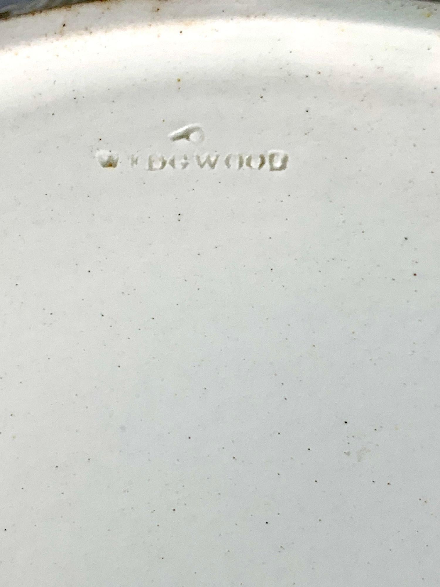 Coppia di antichi cestini e supporti in crema Wedgwood, Inghilterra, CIRCA 1840 in vendita 1