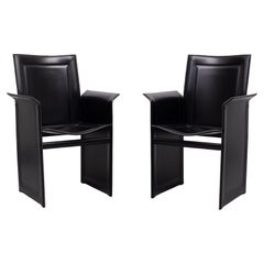 Pair Arm Chairs Arrben model solaria 1970s Italy