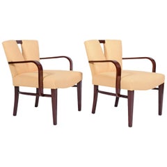 Used Pair of Armchairs by Paul Frankl for Johnson Furniture