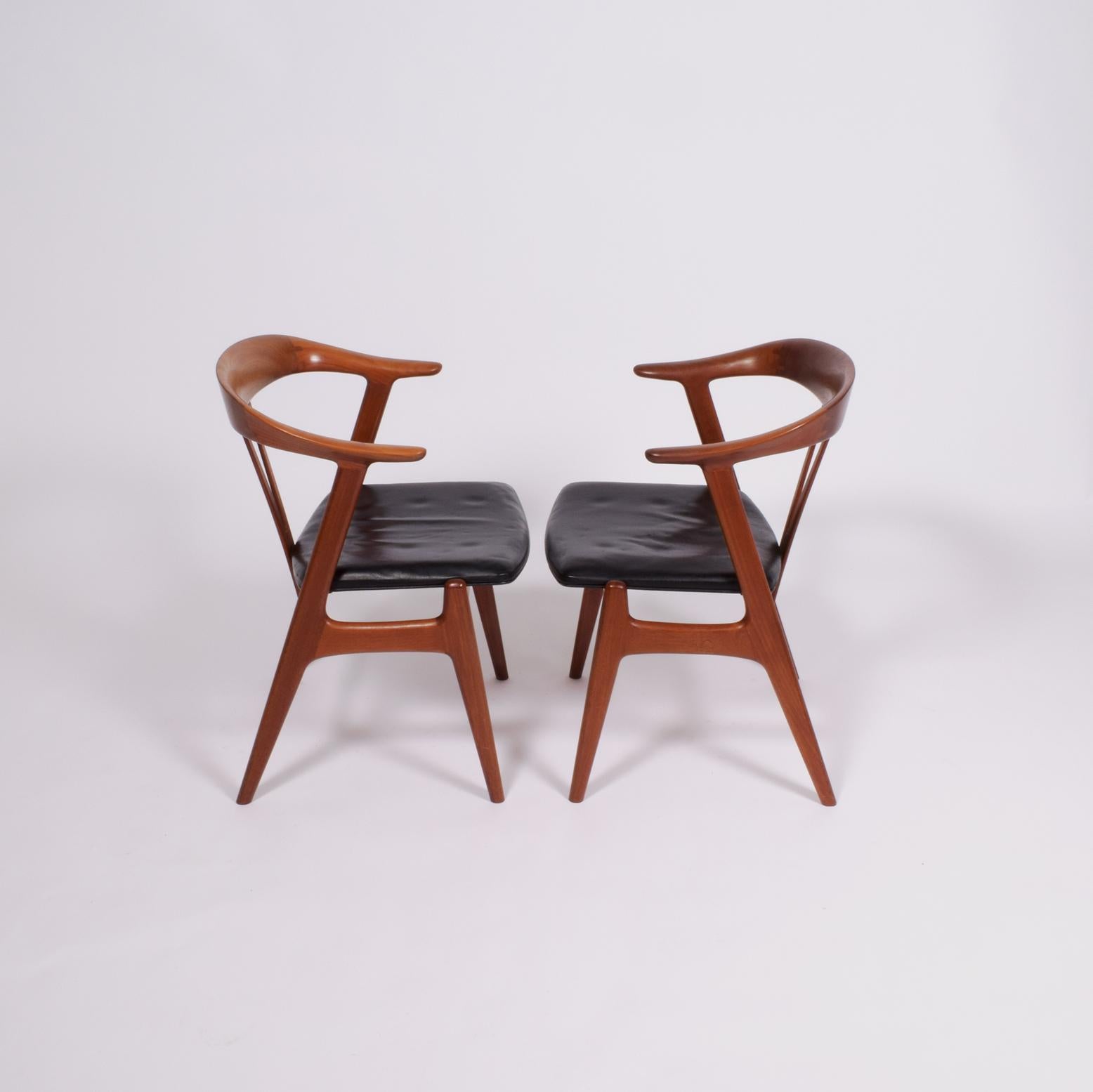 Scandinavian Modern Pair of Armchairs by Torbjorn Afdal for Bruksbo