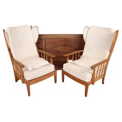 Vintage pair armchair 1950 