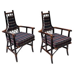 Paire de fauteuils conçus par Tommi Parzinger pour Willow and Reed