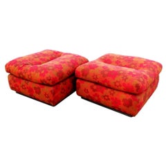 Pareja de sillones "Kiitos" Diseño Ammannati & Vitelli para Rossi di Albizzate, Años 60