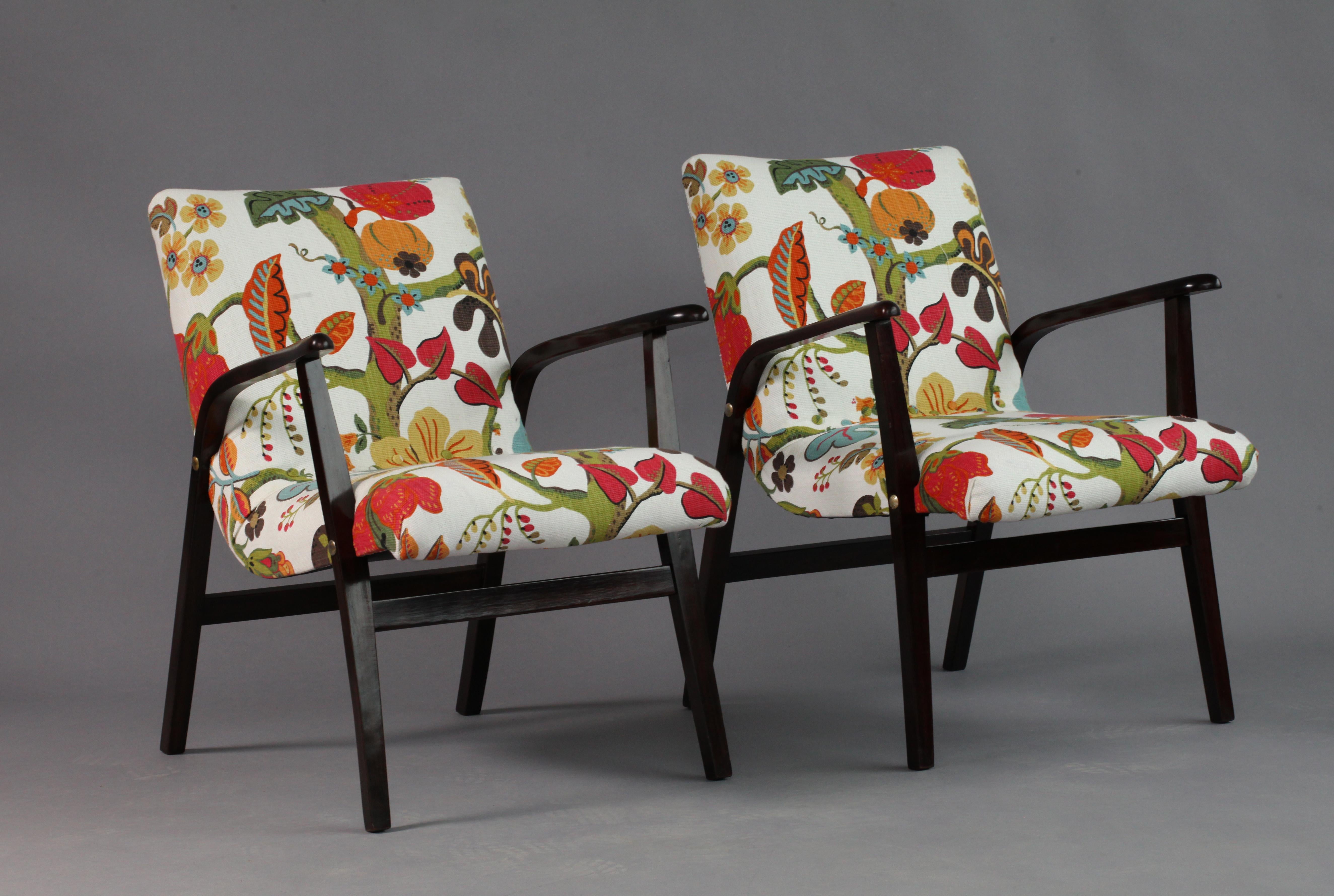 Mid-20th Century Pair Armchairs Roland Rainer for Vienna Cafe Ritter, 1950