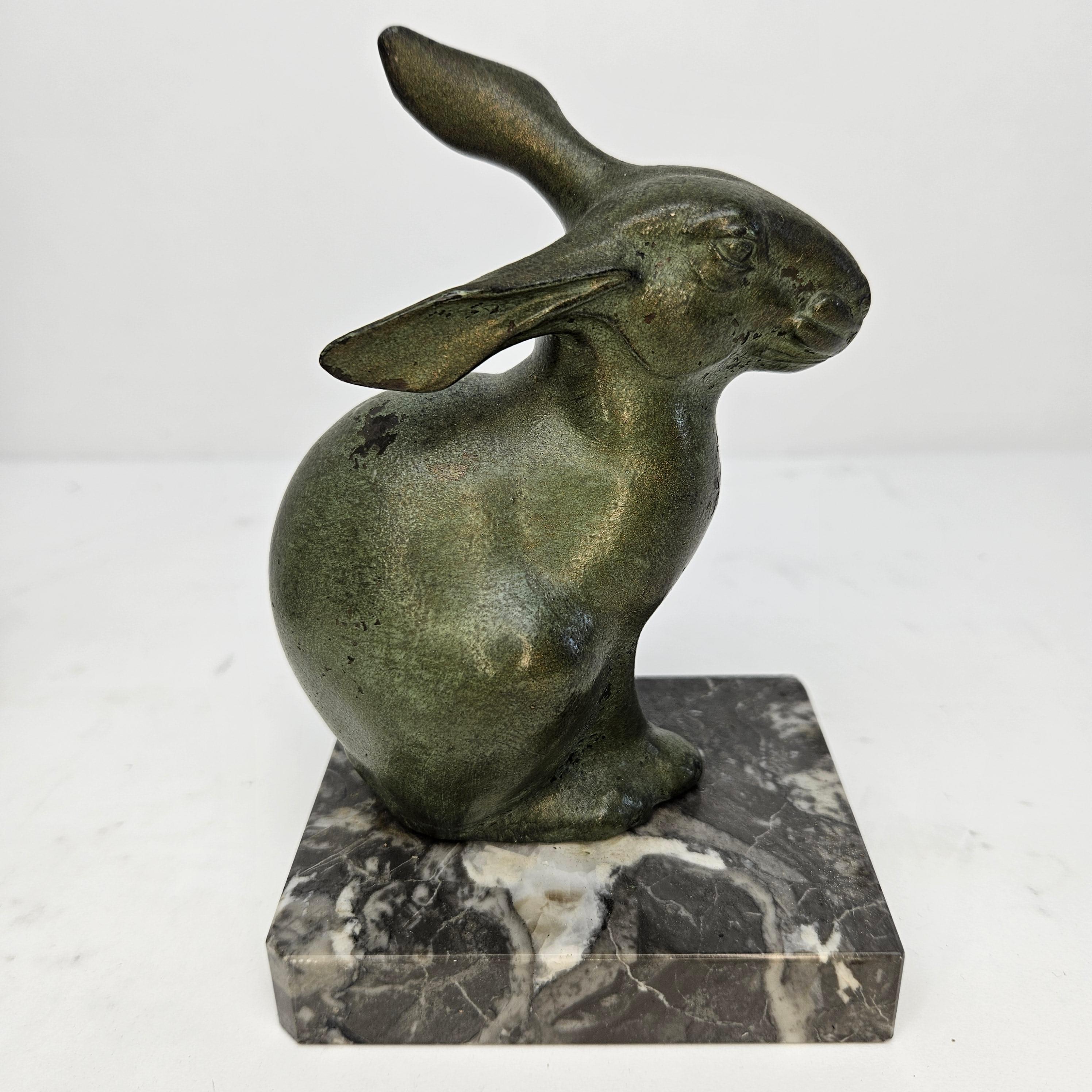 Pair Art Deco Bookends with Harer by Marti Font, 1920-1930 For Sale 3