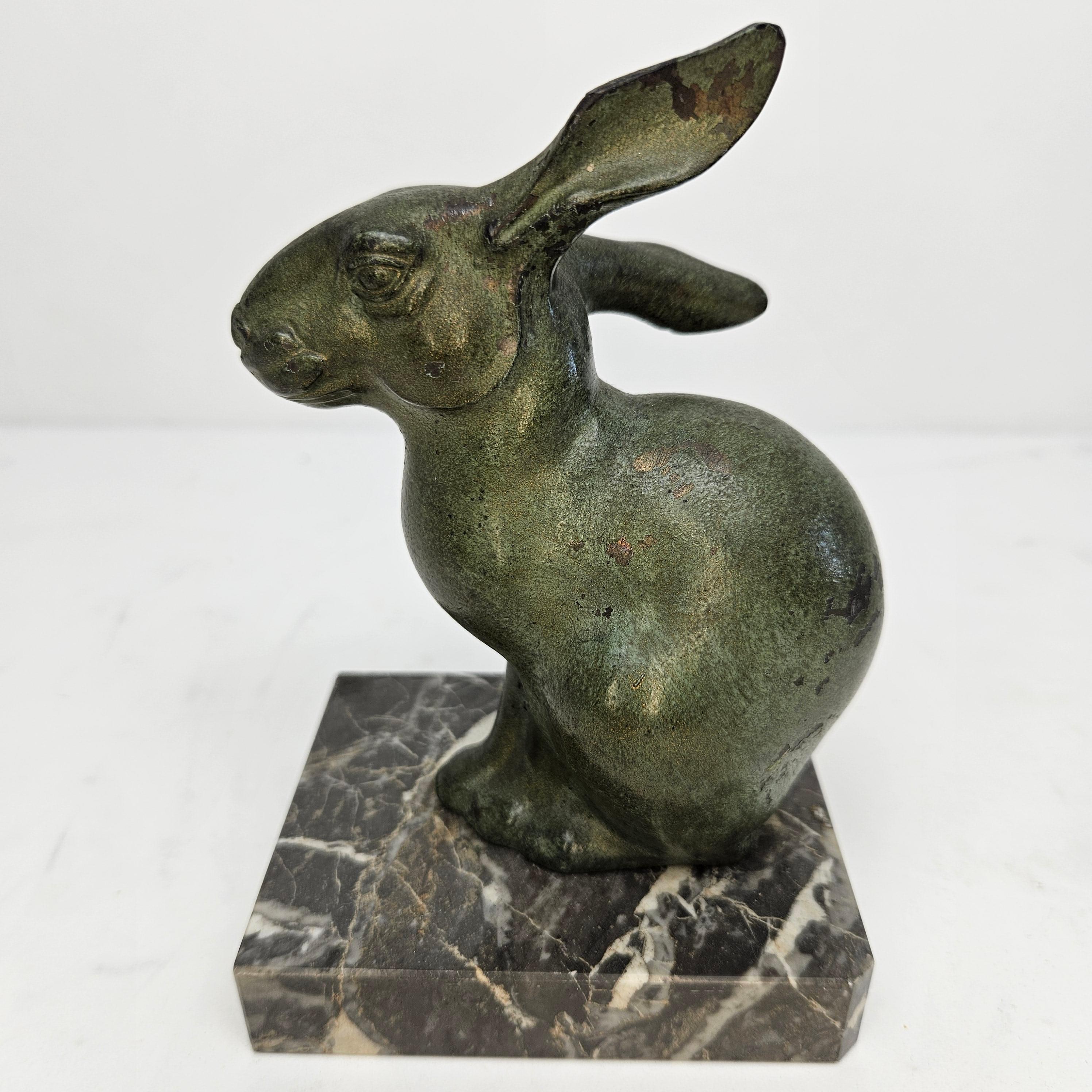 Pair Art Deco Bookends with Harer by Marti Font, 1920-1930 For Sale 5
