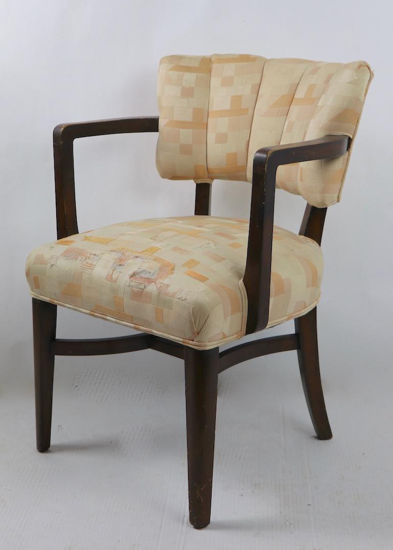 Pair of Art Deco Chairs after Rohde For Sale 2