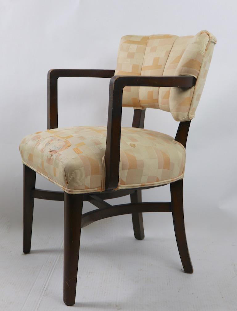Pair of Art Deco Chairs after Rohde For Sale 3