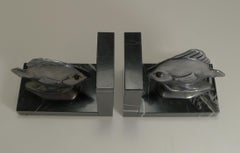 Pair of Art Deco Fish Bookends, circa 1930