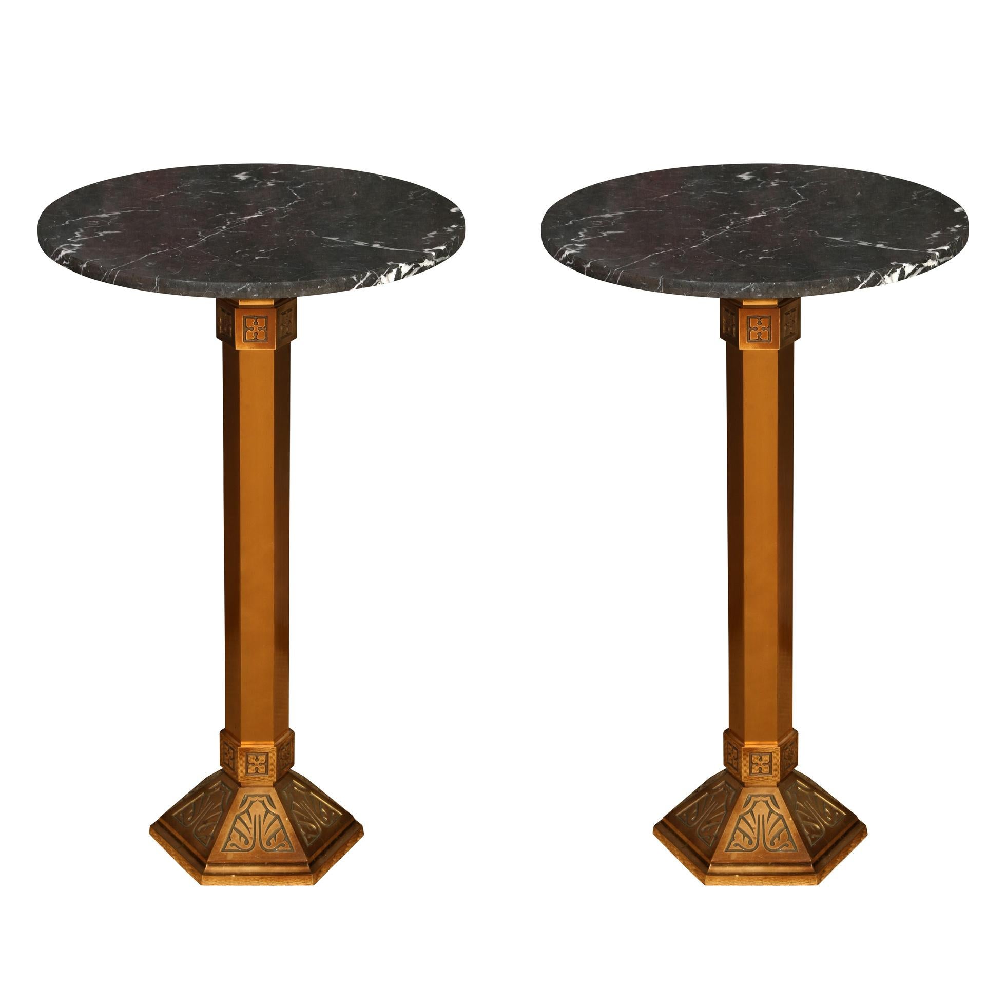 art deco drinks table