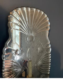 Paire d'appliques Art Deco Mirror