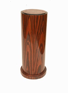 Pair Art Deco Pedestal Stands Tables Roaring Twenties